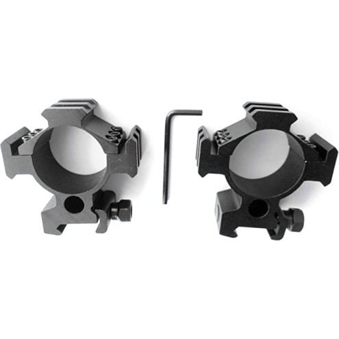 ADE 35 mm Scope Rings with 3 Rails