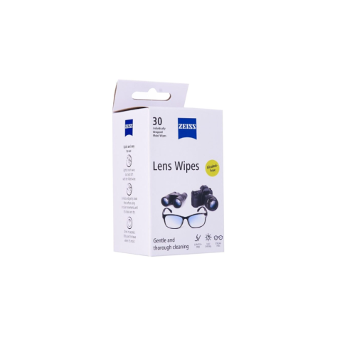 Zeiss Lens Wipes, 30 pieces