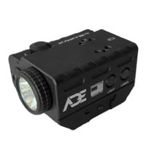 ADE Chiron Mini Flashlight and Laser with Built-In Mount
