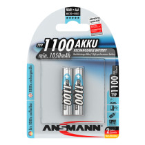 Ansmann NiMH Rechargeable Battery AAA, 1100 mAh