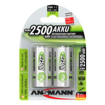 Ansmann NiMH Rechargeable Battery C, 2500 mAh