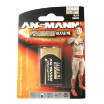 Ansmann Premium Alkaline Battery 9V Block