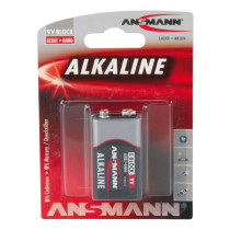 Ansmann Red-Line Alkaline Battery 9V Block