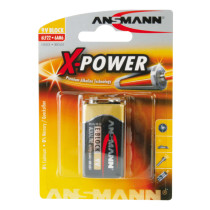 Ansmann X-Power Alkaline Battery 9V Block