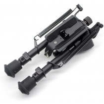 Bipod Factory 6-9 Inch Tactical Adjustable legs Benchrest Shooting Bi-pod