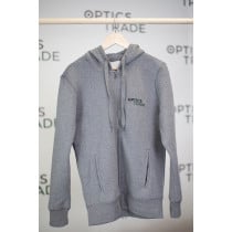 Optics Trade Mens Hooded Sweat Jacket