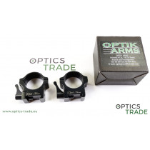 Optik Arms Tactical Weaver Rings, 30 mm, Quick-release
