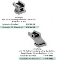 Recknagel Front Foot with Base for Suhl-Claw Mount for LM Rail for Mauser 66 