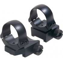 Recknagel Tip-Off Rings with Windage for 19.5mm Dovetail, 40 mm - for Brünner ZKK