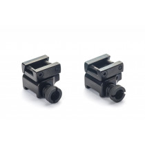 Rusan Roll-off mount with extension, 16.5 mm rail, LM rail, thumb screw