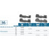 EAW One-piece Slide-on Mount for Brno BBF, ZH, 500, Super, Tatra, Zeiss ZM/VM Rail