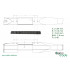 ERA-TAC picatinny rail steel - Remington 700 LA - 20 MOA