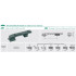 ERAMATIC One-piece Pivot mount, Remington 700, S&B Convex rail