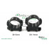 Recknagel Tactical Rings with Triangular Nut, 30mm