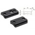 Recknagel Two-Piece Base for 16mm Dovetail Mount for Howa 1500