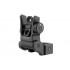 UTG AR15 Flip Up Rear Sight with Dual Aiming Aperture