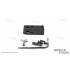 UTG Super Slim Trijicon RMR Mount for Glock Rear Sight Dovetail