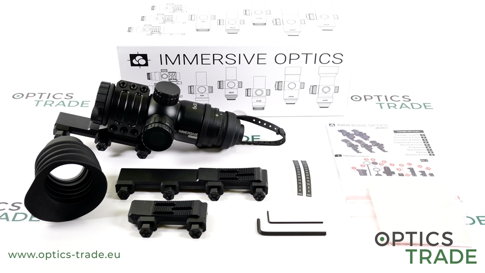 Element Optics Immersive Series 5x30, LPR-1D MRAD Reticle