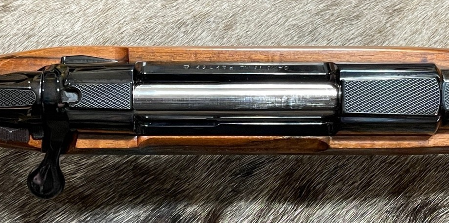 The receiver of Sako 85 XL, chambered for .450 Rigby 