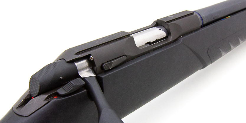 The receiver of Sako Quad, chambered for .22 LR