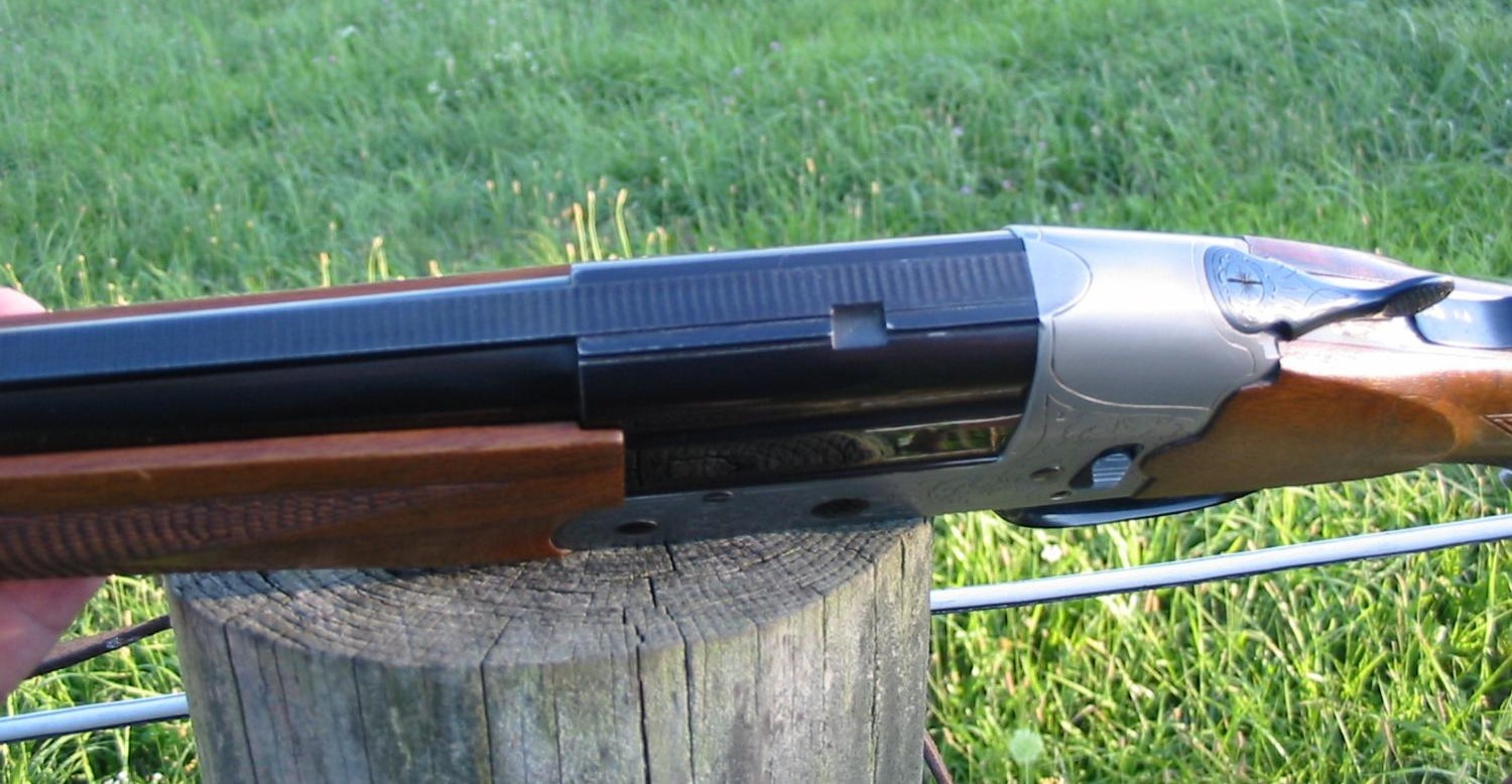 The receiver of Heym 22S, chambered for .22 Hornet & 20 ga 