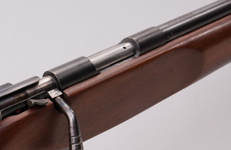 The receiver of Remington 521, chambered for .22 LR 
