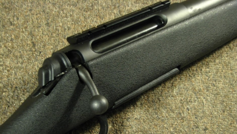 The receiver of Remington 715, chambered for .243 Win. 