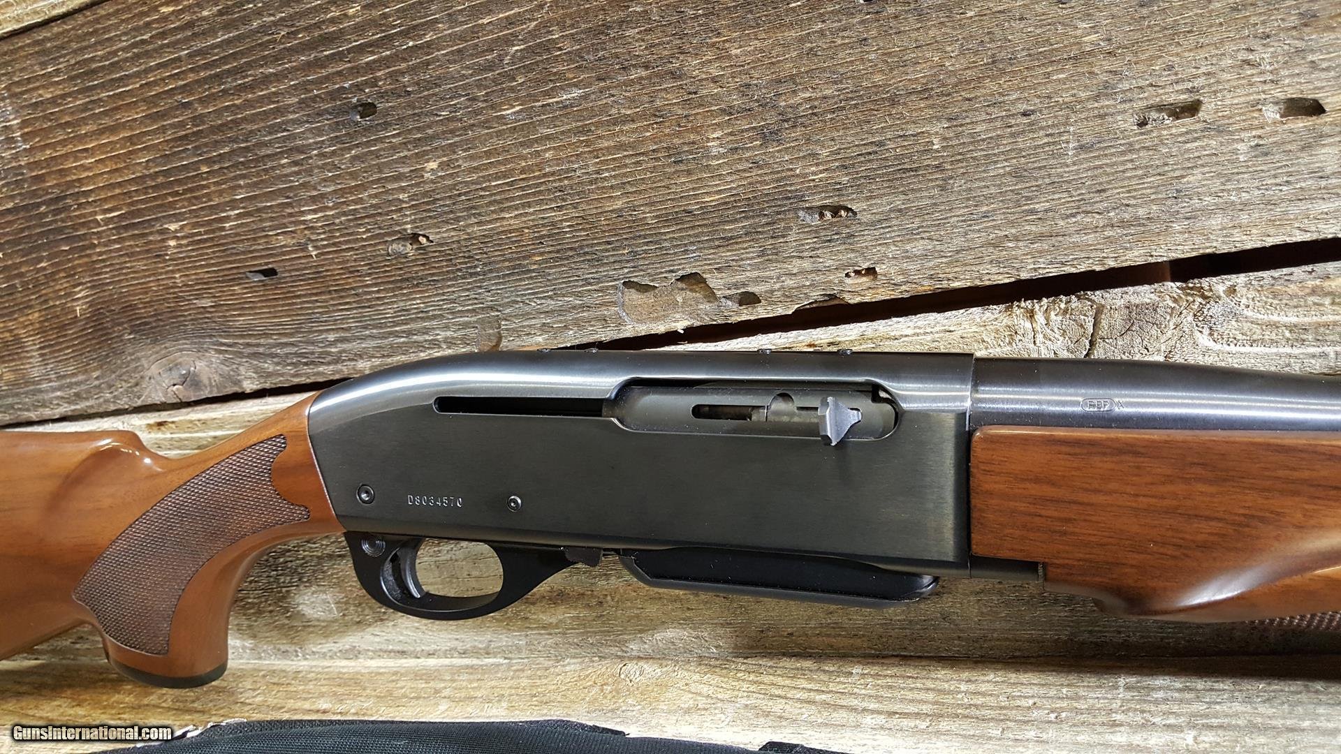 The receiver of Remington 750, chambered for .35 Whelen 