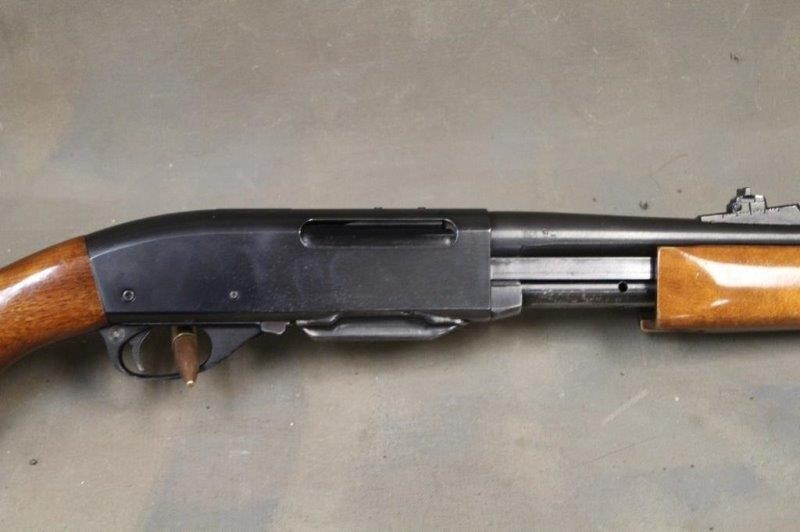 The receiver of Remington 76, chambered for .30-06 Spr.